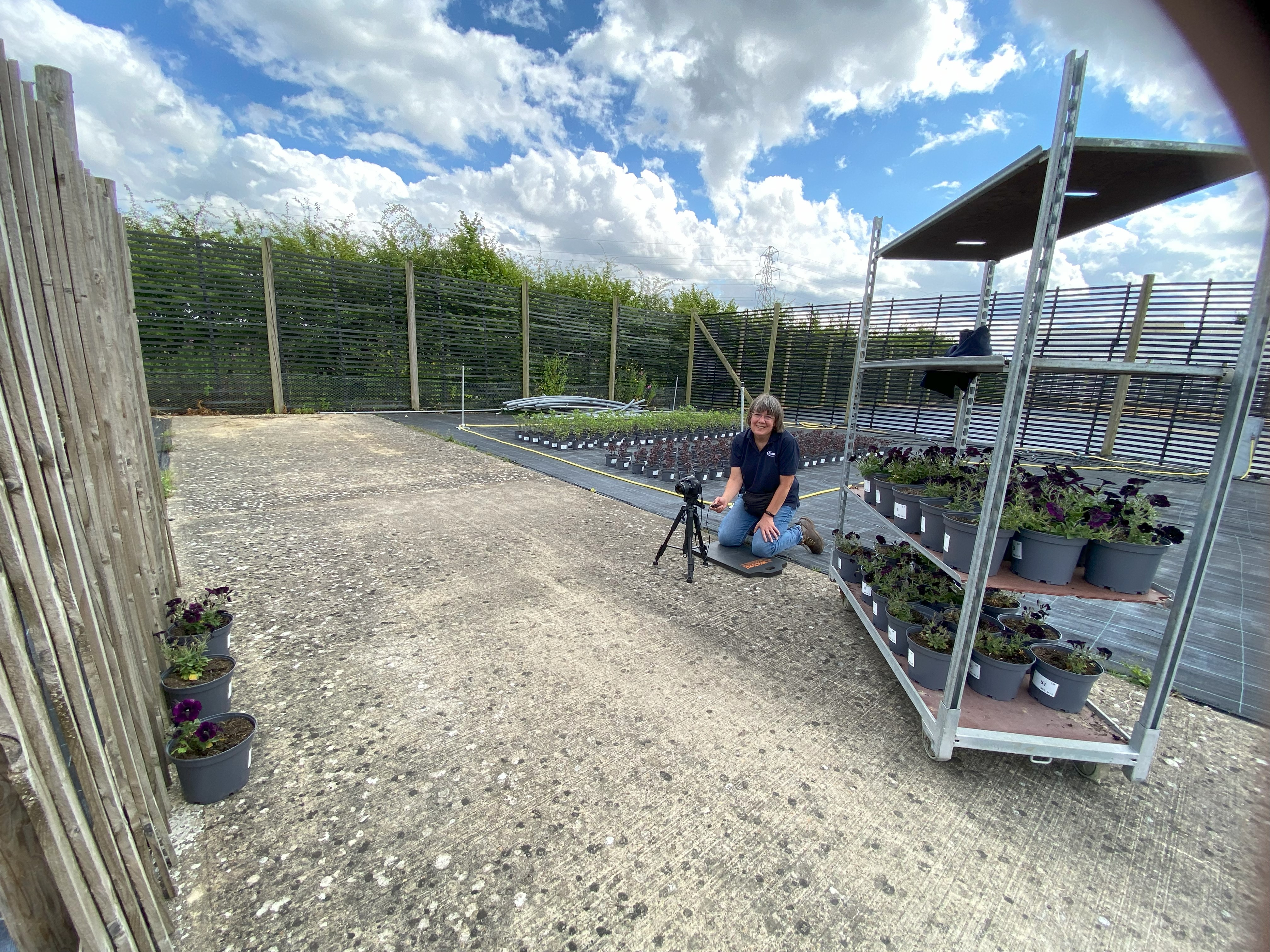 Amanda Southwell conducting assessments to support the horticultural industry's shift to peat-free growing media