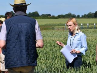 Aoife O'Driscoll demonstration fungicide management Aoife O'Driscoll demonstration fungicide management