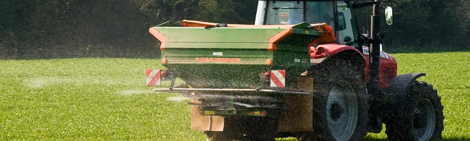 Fertiliser spreading