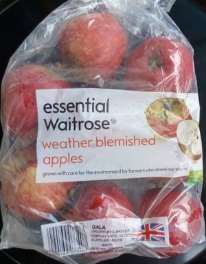 Waitrose blemished apples